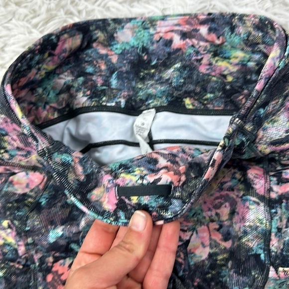 Lululemon Fast & Free Crop II *Nulux 19" Dappled Daze Multi - Picture 3 of 5